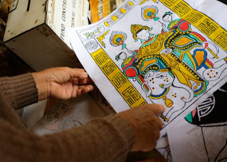 Sinh Folk Painting Village- Hue Top Tours