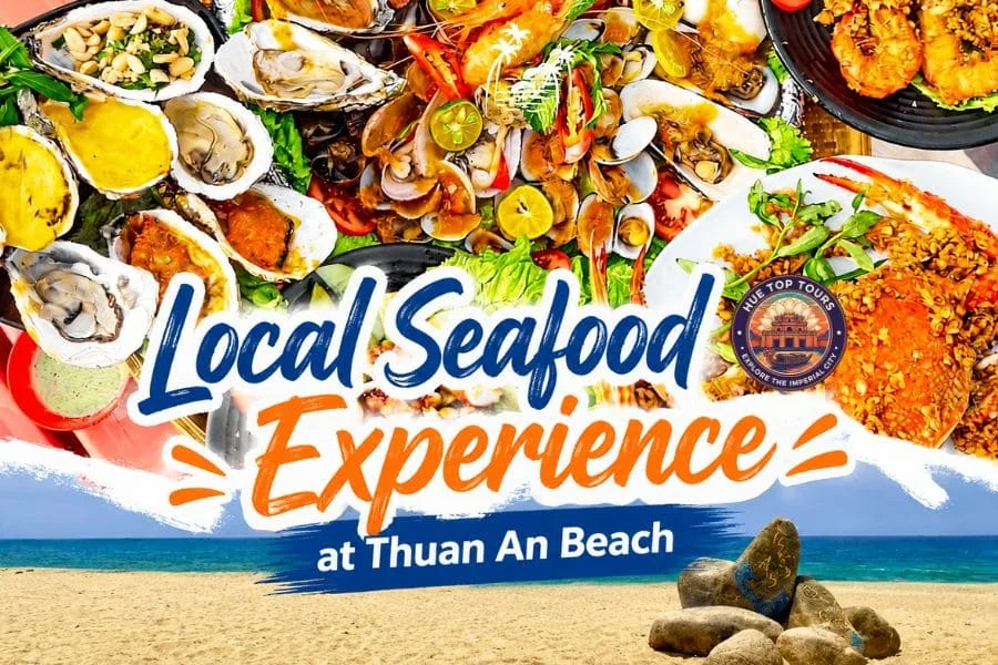 Local seafood experience at Thuan An Beach - Hue Top Tours