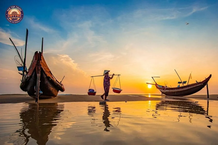 Seafood At Thuan An Beach - Hue Top Tours
